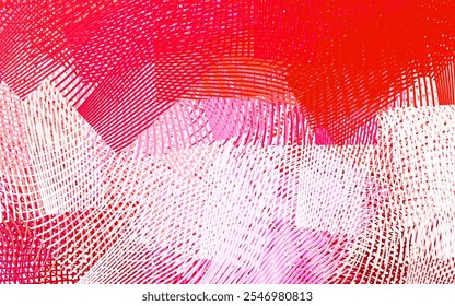 Light Pink, Yellow vector background with curved lines. Colorful gradient illustration in simple style with lines. Elegant pattern for a brand book.