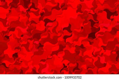 Light Pink, Yellow vector bandy pattern. Colorful abstract illustration with gradient crooked lines. A completely new design for your business.