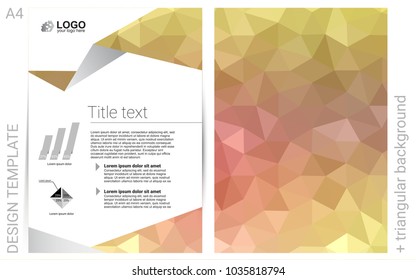 Light Pink, Yellow vector  banner for websites. Glitter abstract design concept with text box. Beautiful design for cover of notepads.