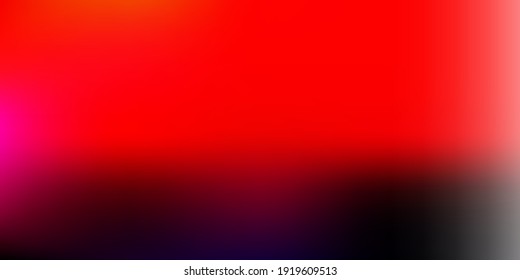 Light pink, yellow vector blur texture. Colorful gradient abstract illustration in blur style. Your design for applications.