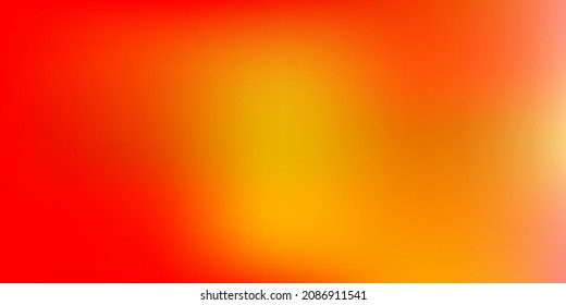 Light pink, yellow vector blur background. Blurred abstract gradient illustration in simple style. Best choice for your design.
