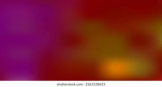 hellrosa, gelber, unscharfer Vektorhintergrund. Farbige abstrakte Farbverlauf-Illustration im unscharfen Stil. Beispiel für Ihre Designs.