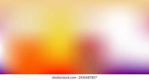 Light Pink, Yellow vector blur texture. Colorful illustration with gradient in abstract style. Smart pattern for websites.