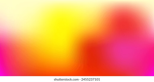 Rosa claro, Vector amarillo desenfoque textura. Ilustración de desenfoque colorido brillante en estilo abstracto. Fondo para teléfonos móviles.