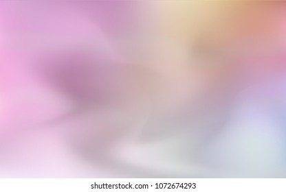 Light Pink, Yellow vector blurred pattern. Brand-new colored illustration in blurry style with gradient. The textured pattern can be used for background.