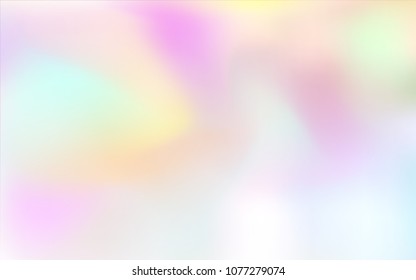 Light Pink, Yellow vector blurred and colored backdrop. Shining colored illustration in a brand-new style. A new texture for your design.