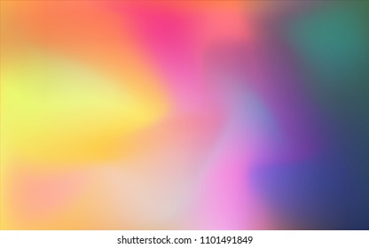 Light Pink, Yellow vector blurred pattern. Colorful illustration in abstract style with gradient. The blurred design can be used for your web site.
