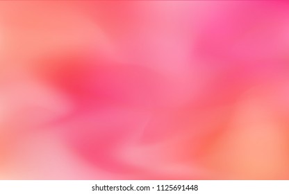 Light Pink, Yellow vector blurred shine abstract texture. Colorful abstract illustration with gradient. A completely new template for your business design.