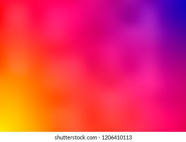 Light Pink, Yellow vector blurred and colored pattern. Colorful abstract illustration with gradient. The elegant pattern can be used as part of a brand book.