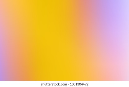 Light Pink, Yellow vector blurred pattern. New colored illustration in blur style with gradient. Elegant background for a brand book.