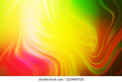 Light Pink, Yellow vector blurred bright template. New colored illustration in blur style with gradient. New way of your design.
