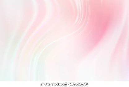 Light Pink, Yellow vector blurred bright template. Creative illustration in halftone style with gradient. New style for your business design.