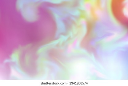 Light Pink, Yellow vector blurred shine abstract template. Colorful illustration in abstract style with gradient. Background for a cell phone.