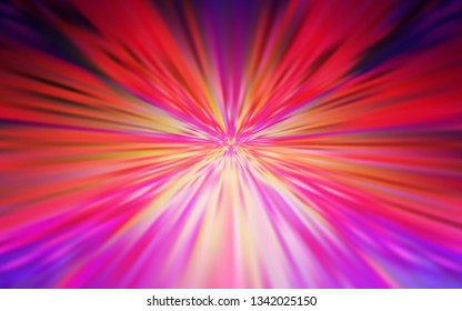 Light Pink, Yellow vector blurred bright texture. Abstract colorful illustration with gradient. New way of your design.