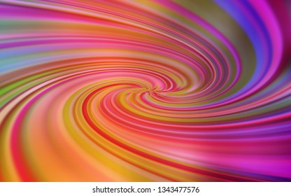 Light Pink, Yellow vector blurred shine abstract template. An elegant bright illustration with gradient. Elegant background for a brand book.