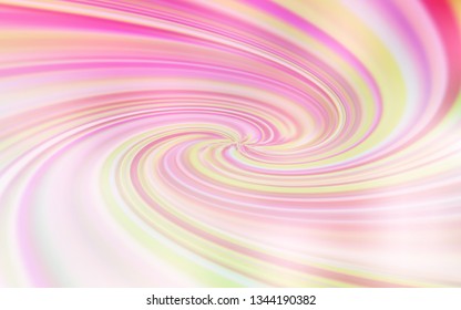 Light Pink, Yellow vector blurred background. New colored illustration in blur style with gradient. New way of your design.