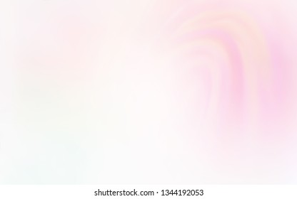 Light Pink, Yellow vector blurred bright pattern. Colorful abstract illustration with gradient. New style for your business design.