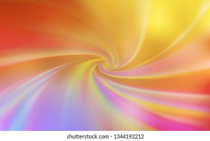 Light Pink, Yellow vector blurred background. An elegant bright illustration with gradient. Background for designs.