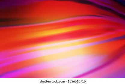 Light Pink, Yellow vector blurred bright template. Modern abstract illustration with gradient. New style design for your brand book.