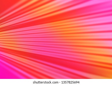 Light Pink, Yellow vector blurred shine abstract pattern. Colorful illustration in blurry style with gradient. The best blurred design for your business.