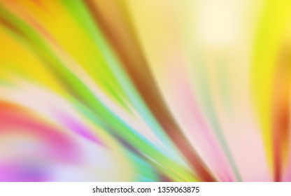 Light Pink, Yellow vector blurred background. A completely new colored illustration in blur style. New way of your design.