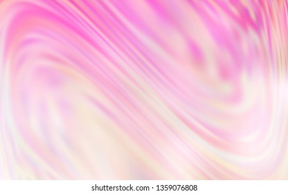 Light Pink, Yellow vector blurred template. An elegant bright illustration with gradient. New style for your business design.