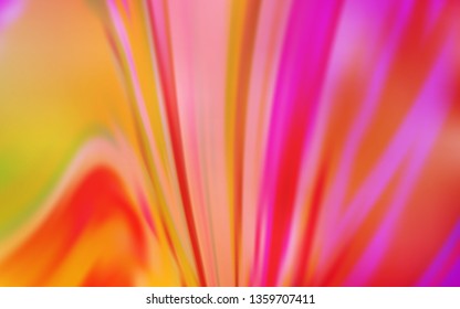 Light Pink, Yellow vector blurred shine abstract texture. Abstract colorful illustration with gradient. New way of your design.