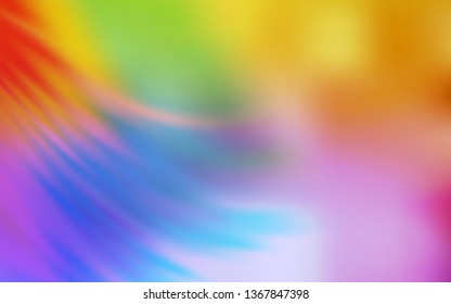 Light Pink, Yellow vector blurred shine abstract template. An elegant bright illustration with gradient. New style for your business design.