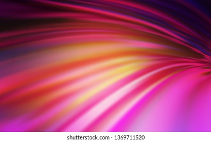 Light Pink, Yellow vector blurred and colored pattern. Shining colored illustration in smart style. New style design for your brand book.
