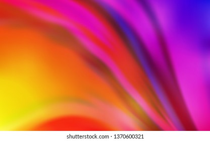 Light Pink, Yellow vector blurred background. Modern abstract illustration with gradient. Blurred design for your web site.