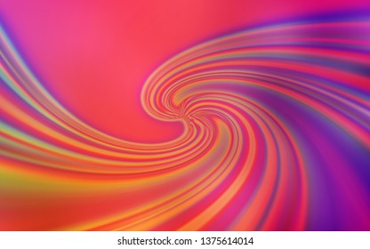 Light Pink, Yellow vector blurred shine abstract texture. Abstract colorful illustration with gradient. New style for your business design.