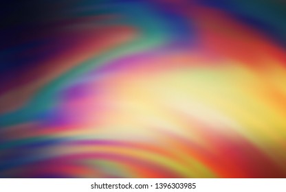 Light Pink, Yellow vector blurred bright texture. Creative illustration in halftone style with gradient. New way of your design.