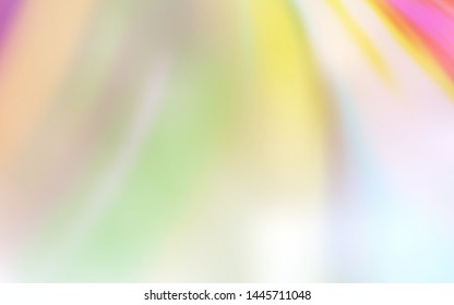 Light Pink, Yellow vector blurred bright texture. Colorful illustration in abstract style with gradient. Blurred design for your web site.