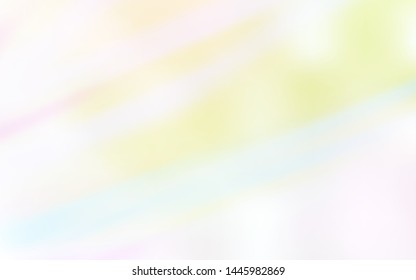 Light Pink, Yellow vector blurred bright template. A completely new colored illustration in blur style. New style design for your brand book.
