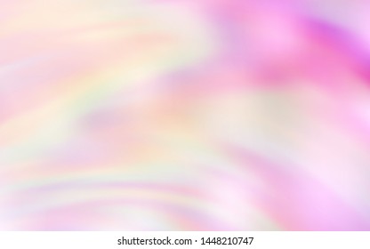 Light Pink, Yellow vector blurred background. A completely new colored illustration in blur style. Blurred design for your web site.