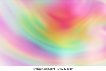 Light Pink, Yellow vector blurred bright texture. Modern abstract illustration with gradient. Elegant background for a brand book.