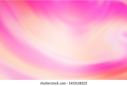 Light Pink, Yellow vector blurred and colored pattern. Abstract colorful illustration with gradient. The best blurred design for your business.
