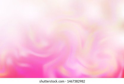 Light Pink, Yellow vector blurred bright template. New colored illustration in blur style with gradient. New style design for your brand book.