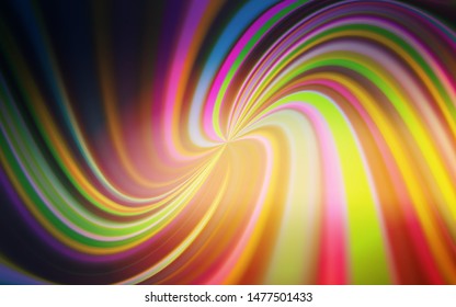 Light Pink, Yellow vector blurred template. A completely new colored illustration in blur style. New way of your design.