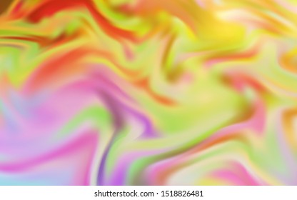 Light Pink, Yellow vector blurred shine abstract texture. An elegant bright illustration with gradient. New style design for your brand book.