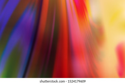 Light Pink, Yellow vector blurred bright template. New colored illustration in blur style with gradient. Background for designs.