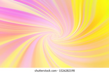 Light Pink, Yellow vector blurred bright texture. New colored illustration in blur style with gradient. Background for a cell phone.