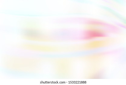 Light Pink, Yellow vector blurred bright texture. Glitter abstract illustration with gradient design. Blurred design for your web site.