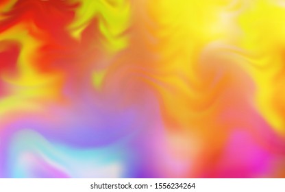 Light Pink, Yellow vector blurred and colored pattern. New colored illustration in blur style with gradient. New style for your business design.