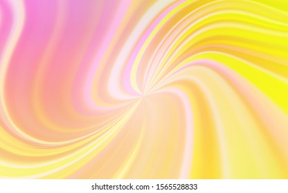 Light Pink, Yellow vector blurred pattern. Abstract colorful illustration with gradient. The best blurred design for your business.