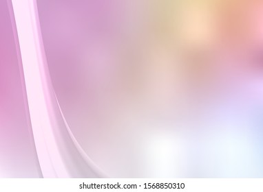Light Pink, Yellow vector blurred shine abstract texture. A completely new colored illustration in blur style. The best blurred design for your business.