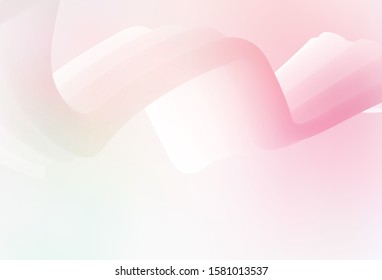 Light Pink, Yellow vector blurred bright template. An elegant bright illustration with gradient. New style for your business design.