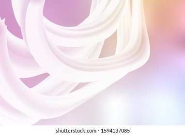 Light Pink, Yellow vector blurred background. Abstract colorful illustration with gradient. Blurred design for your web site.