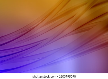 Light Pink, Yellow vector blurred bright texture. Modern abstract illustration with gradient. Background for a cell phone.