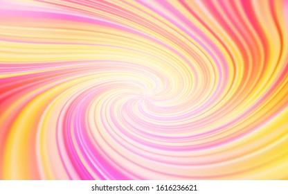 Light Pink, Yellow vector blurred background. Modern abstract illustration with gradient. Background for designs.